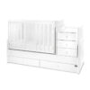 Lorelli Μετατρεπόμενο Πολυμορφικό Κρεβάτι Maxi Plus White  (Δώρο Στρώμα )