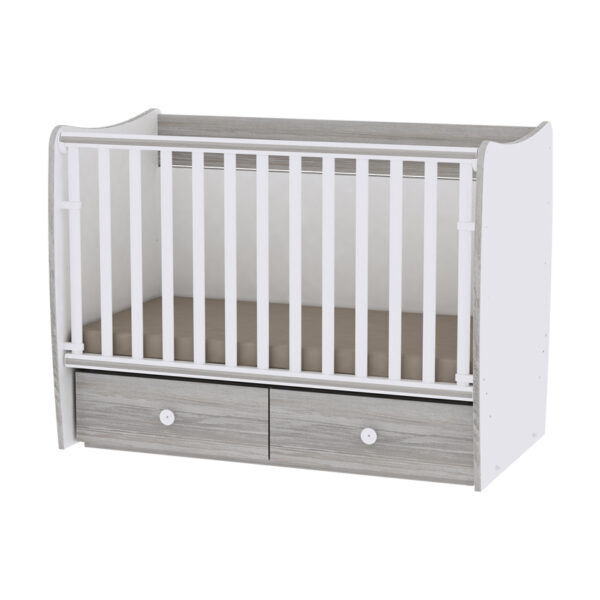 10150490030А Lorelli Κρεβάτι MATRIX 60/120 White/Artwood