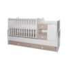 Lorelli Κρεβάτι Πολυμορφικό MiniMax White+Amber