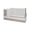 Lorelli Κρεβάτι Πολυμορφικό MiniMax White+Amber
