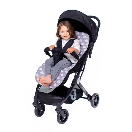 Lorelli Στρώμα Καροτσιού Cosy Travel Memory Stars Gray