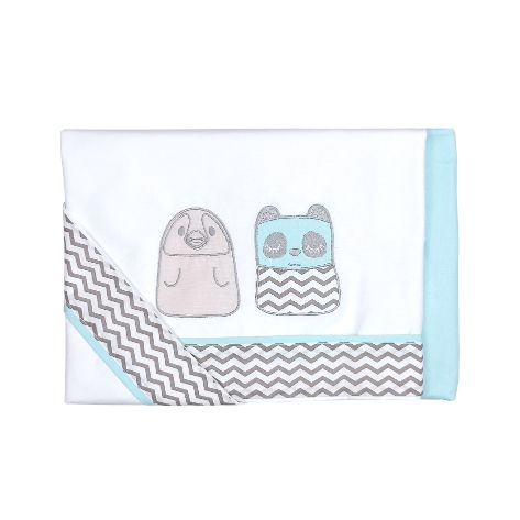 5362.Β-TINY-FRIENDS-ΣΕΝΤΟΝΙΑ-ΚΟΥΝΙΑΣ-BEDDING-SHEETS Baby Star Σετ σεντόνια τριών τεμαχίων για κούνια 3τμχ 70x140εκ Tiny Friends Βεραμάν