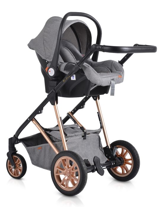 Cangaroo Πολυκαρότσι MIDAS 3 σε 1 Grey
