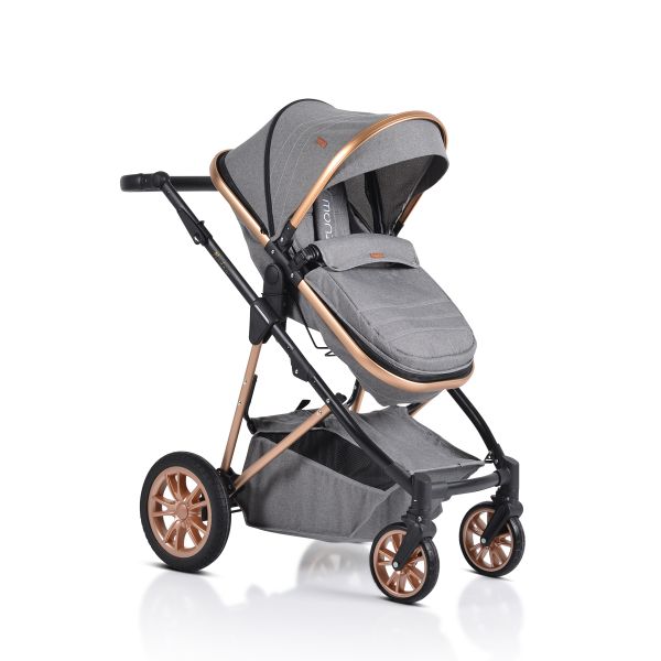 Cangaroo Πολυκαρότσι MIDAS  2 σε 1 Grey