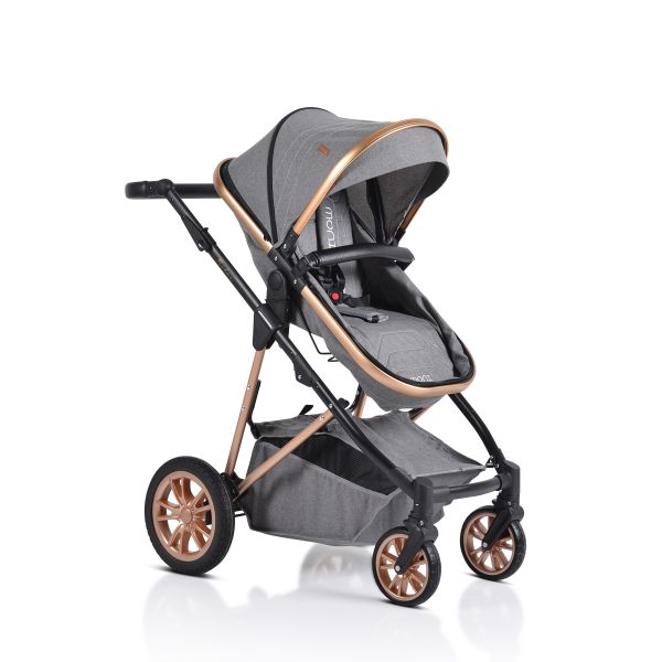 Cangaroo Πολυκαρότσι MIDAS  2 σε 1 Grey