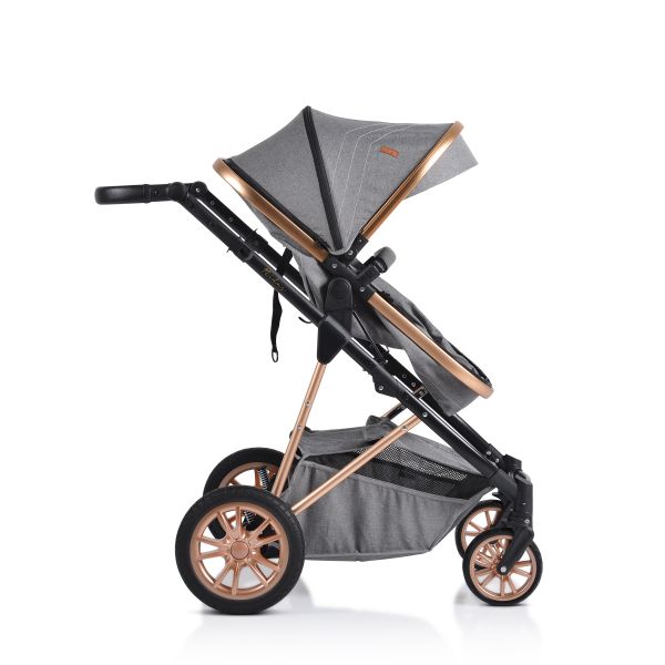 Cangaroo Πολυκαρότσι MIDAS  2 σε 1 Grey
