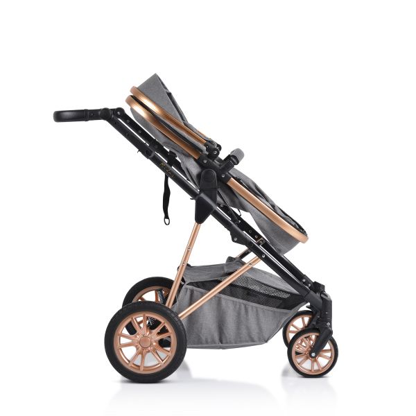 Cangaroo Πολυκαρότσι MIDAS  2 σε 1 Grey