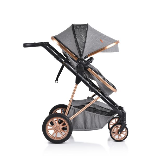 Cangaroo Πολυκαρότσι MIDAS  2 σε 1 Grey