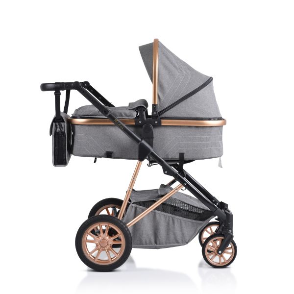 Cangaroo Πολυκαρότσι MIDAS  2 σε 1 Grey