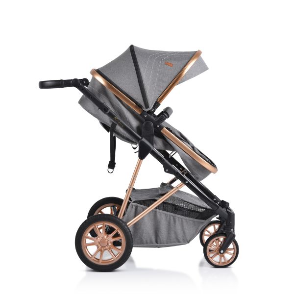 Cangaroo Πολυκαρότσι MIDAS  2 σε 1 Grey