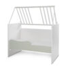 Lorelli Πολυμορφικό κρεβάτι σπιτάκι Multi 190/72 White+Milky Green