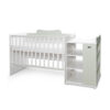 Lorelli Πολυμορφικό κρεβάτι σπιτάκι Multi 190/72 White+Milky Green