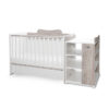 Lorelli Πολυμορφικό κρεβάτι σπιτάκι Multi 190/72 white+artwood