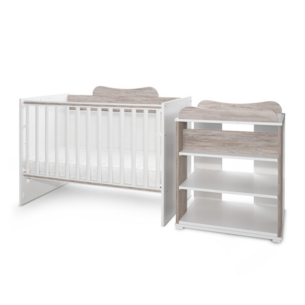 Lorelli Πολυμορφικό κρεβάτι σπιτάκι Multi 190/72 white+artwood