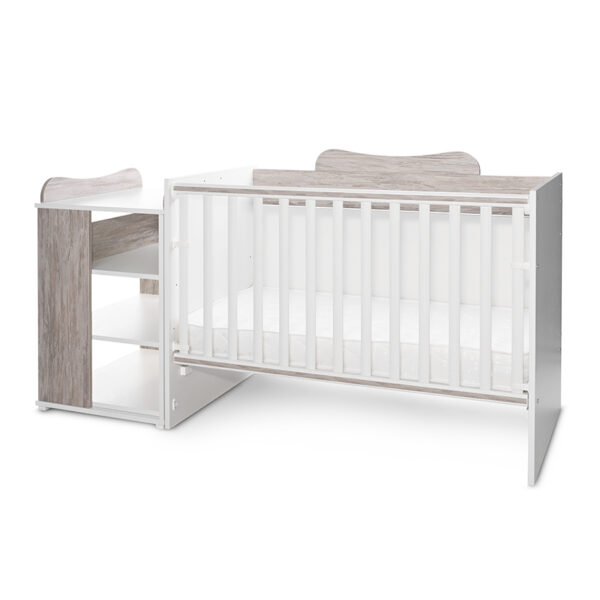 Lorelli Πολυμορφικό κρεβάτι σπιτάκι Multi 190/72 white+artwood