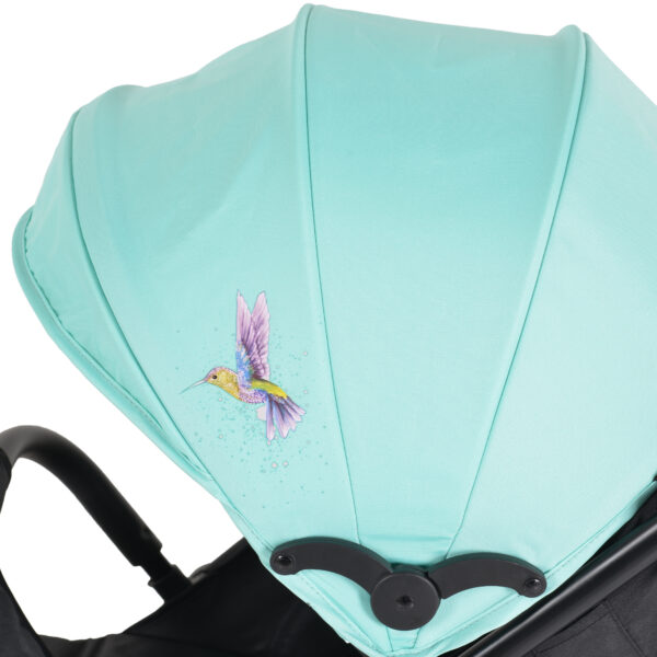 173967 Cangaroo Παιδικό Καρότσι Colibri Turquoise