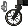REYA-wear-resistant wheels Lorelli Πολυκαρότσι Reya 3 σε 1 Με Αναστρέψιμη Λαβή Black Jasper