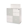 Lorelli Συρταριέρα Cupboard White/Milky Green