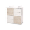 Lorelli Συρταριέρα Cupboard White/Light Oak