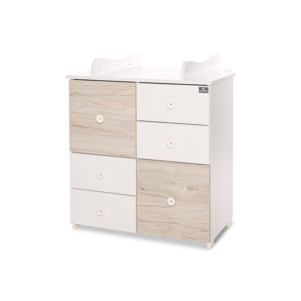 Lorelli Συρταριέρα Cupboard White/Light Oak