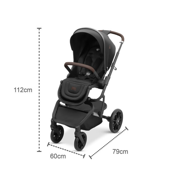 fly black 27 Dovadi Πολυκαρότσι 3 σε 1 Fly Midnight Black