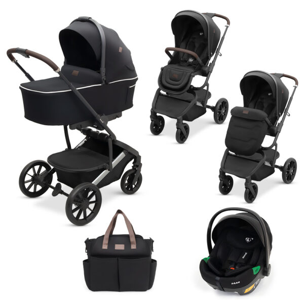 fly black 3in1 Κεντρικη_ Dovadi Πολυκαρότσι 3 σε 1 Fly Midnight Black