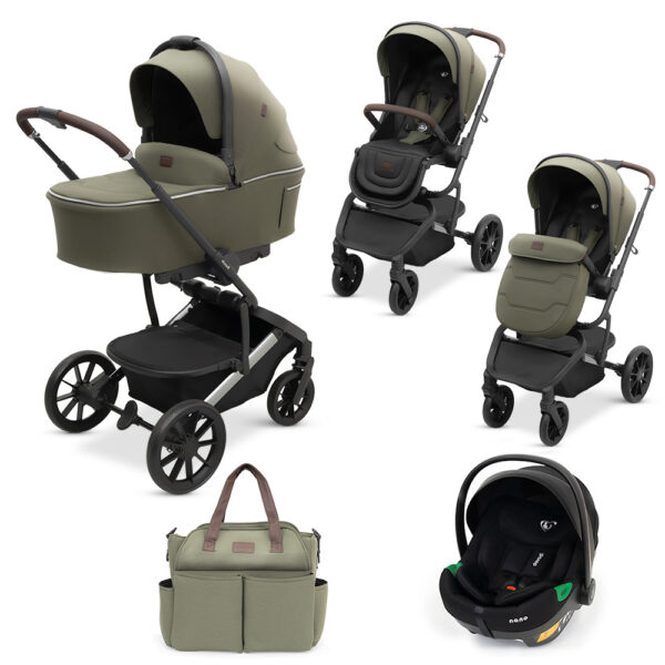 fly forest green 3in1 κεντρική Dovadi Πολυκαρότσι 3 σε 1 Fly Forest Green