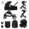 10022022501_0 Lorelli Μετατρεπόμενο Καρότσι ASPEN 3in1 έως 22 kg Black