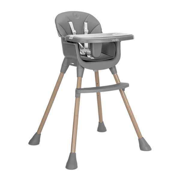 10100572506_1 Lorelli Καρεκλάκι φαγητού VANILLA 3in1 Grey