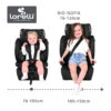 Lorelli Κάθισμα Αυτοκινήτου RIO i-Size 76-150cm Isofix Black