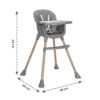 Vanilla-Dimensions Lorelli Καρεκλάκι φαγητού VANILLA 3in1 Grey
