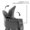 Vanilla-leather seat cover easily removable for cleaning Lorelli Καρεκλάκι φαγητού VANILLA 3in1 Grey