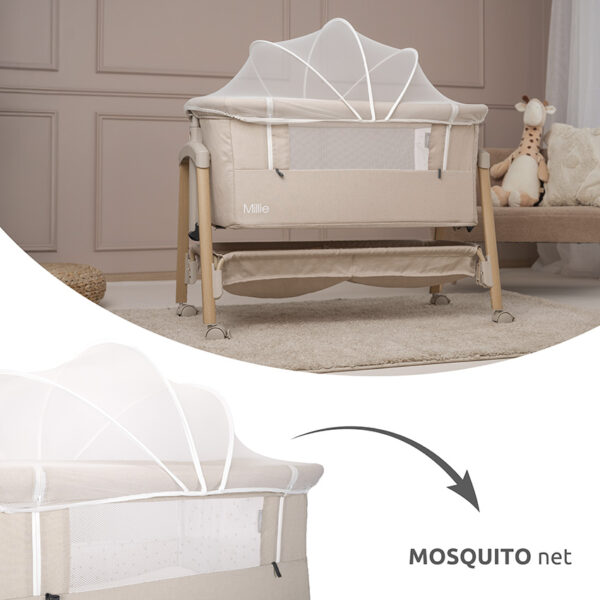 MILLIE-Mosquito net Lorelli Λίκνο MILLIE Beige