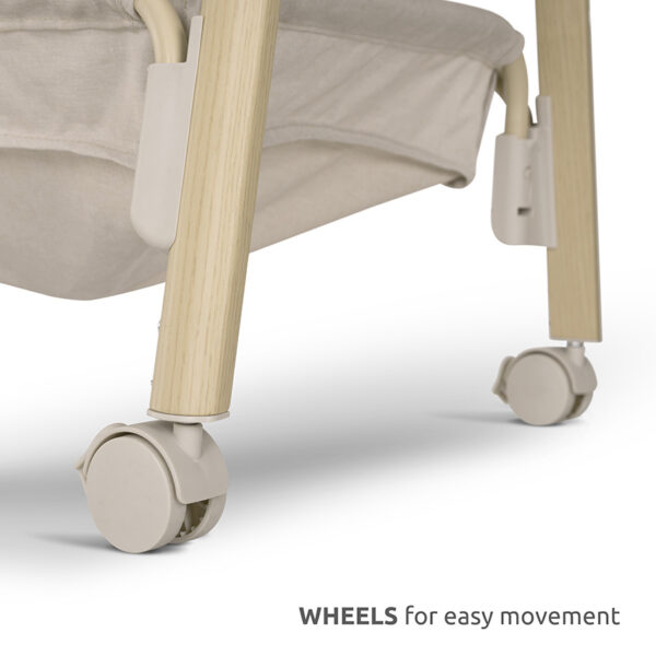 MILLIE-Wheels for easy movement Lorelli Λίκνο MILLIE Beige