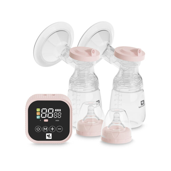 Lorelli Ηλεκτρικό Θήλαστρο Διπλής Άντλησης EVA Pink