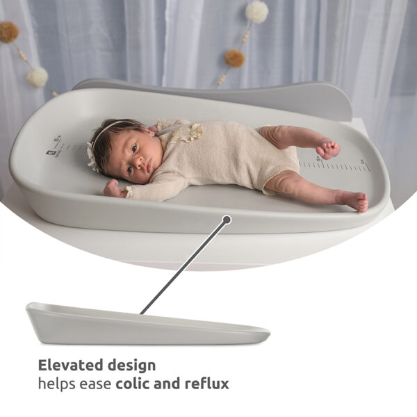 CHANGING PAD LULU_Elevated design Lorelli Βρεφική Αλλαξιέρα Αλλαξιέρα από αφρώδες υλικό LULU Grey