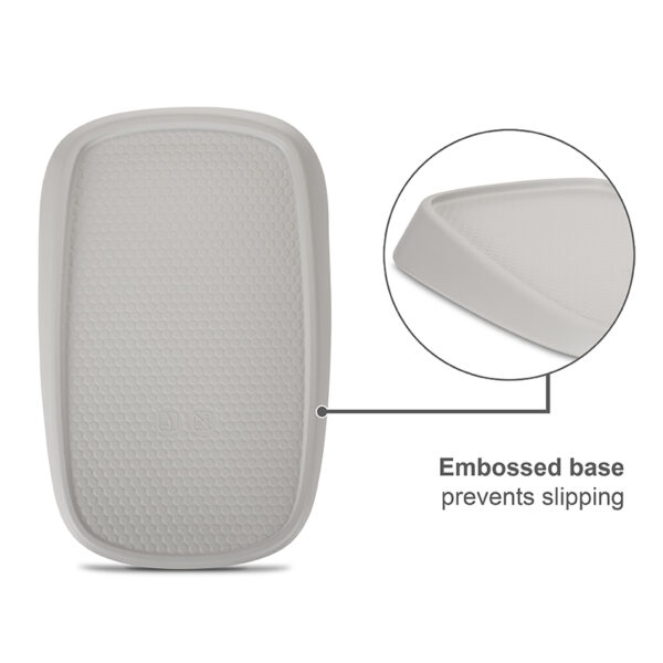 CHANGING PAD LULU_Embossed base prevents slipping Lorelli Βρεφική Αλλαξιέρα Αλλαξιέρα από αφρώδες υλικό LULU Grey