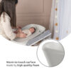 CHANGING PAD LULU_Warm-to-touch surface Lorelli Βρεφική Αλλαξιέρα Αλλαξιέρα από αφρώδες υλικό LULU Grey