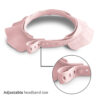 Tiny-Adjustable headband size Lorelli Προστατευτικό Γείσο Μπάνιου Baby Shower Cap TINY Beige
