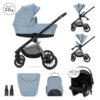 10022012608 Lorelli Παιδικό Καρότσι BIANCA 3 σε 1 BLUE