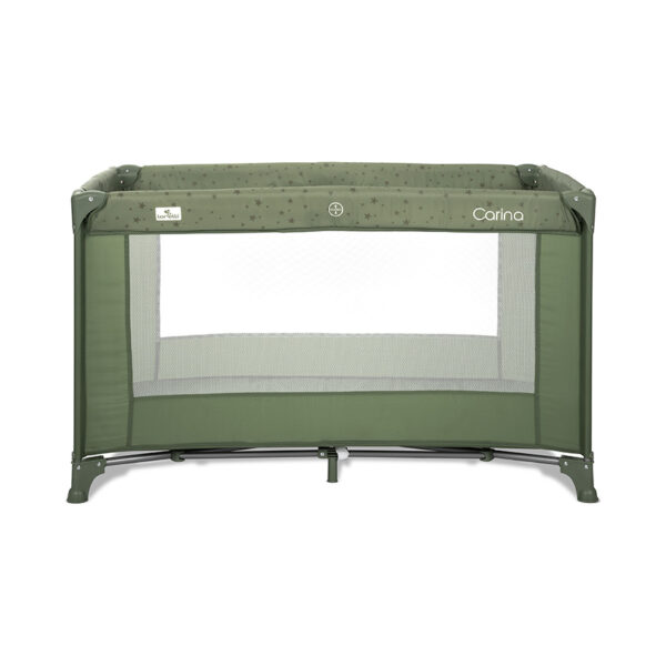 Lorelli Παρκοκρέβατο Carina 1 επίπεδο OIL GREEN Stars