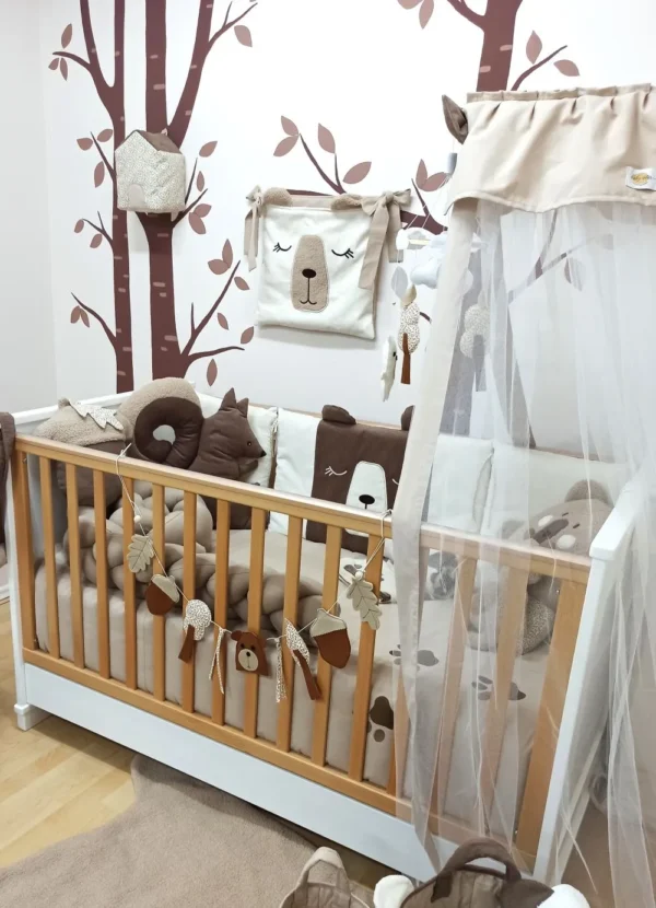 set-proikas-natura3553 Baby Star Σετ Κρεβατιού 3τμχ Natura