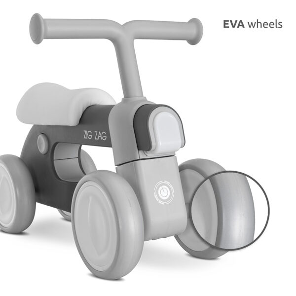 ZIG ZAG-EVA wheels Lorelli Ποδήλατο Ισορροπίας Zig Zag Beige