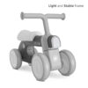 ZIG ZAG-Light and stable frame Lorelli Ποδήλατο Ισορροπίας Zig Zag Beige