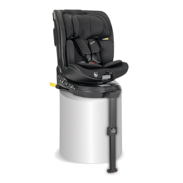 Lorelli Κάθισμα αυτοκινήτου SOLARIS i-Size 40-150cm ISOFIX με Πόδι Στήριξης 360 BLACK