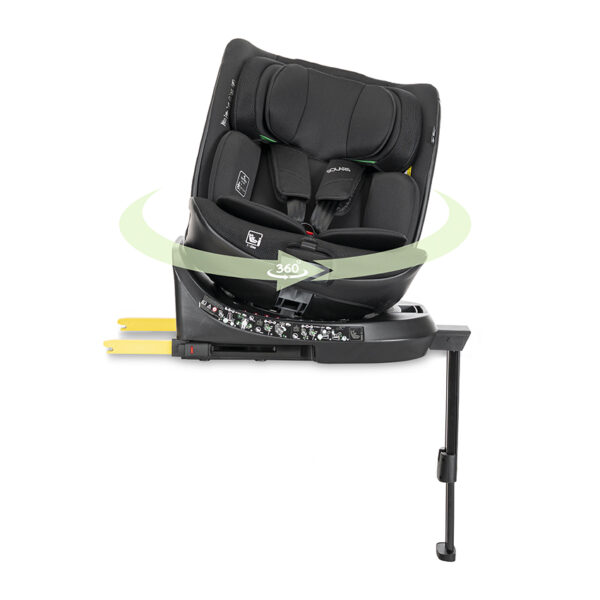 Lorelli Κάθισμα αυτοκινήτου SOLARIS i-Size 40-150cm ISOFIX με Πόδι Στήριξης 360 BLACK