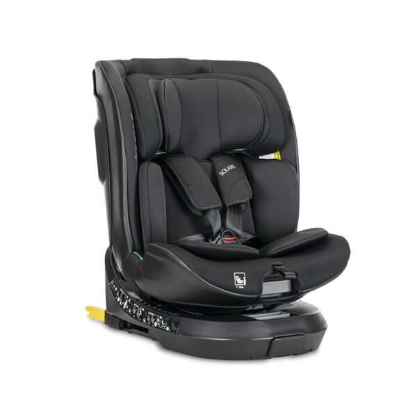 Lorelli Κάθισμα αυτοκινήτου SOLARIS i-Size 40-150cm ISOFIX με Πόδι Στήριξης 360 BLACK