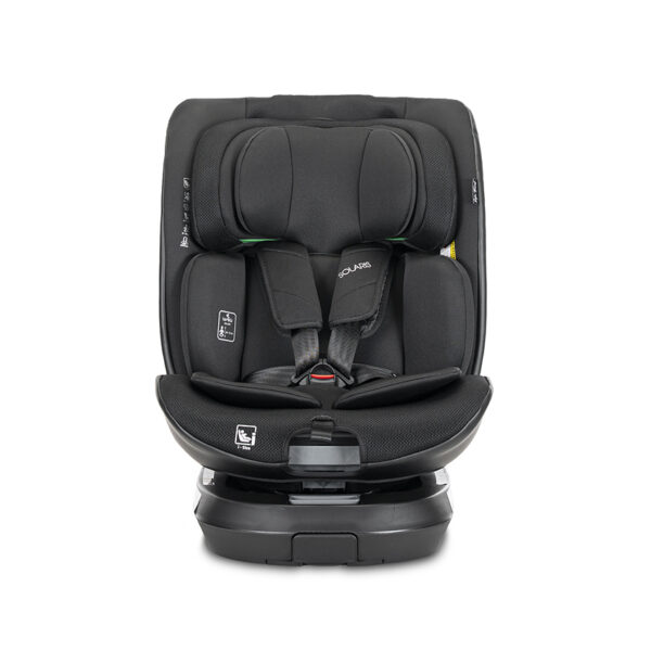 Lorelli Κάθισμα αυτοκινήτου SOLARIS i-Size 40-150cm ISOFIX με Πόδι Στήριξης 360 BLACK