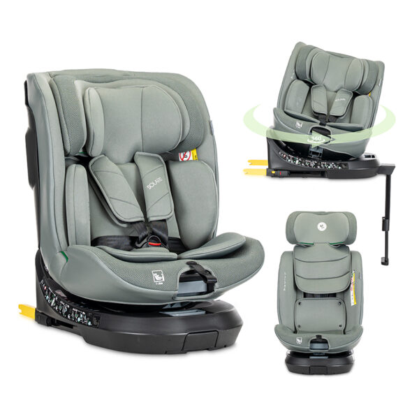 Lorelli Κάθισμα αυτοκινήτου SOLARIS i-Size 40-150cm ISOFIX με Πόδι Στήριξης 360 GREEN