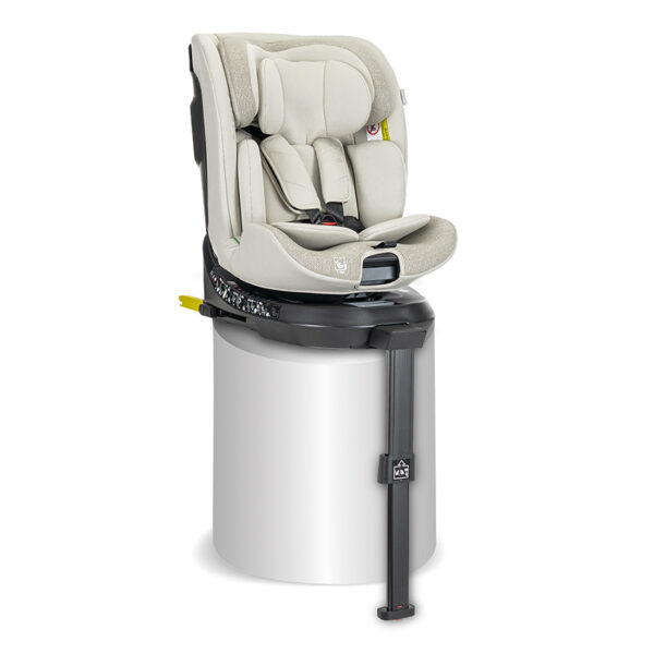 Lorelli Κάθισμα αυτοκινήτου SOLARIS i-Size 40-150cm ISOFIX με Πόδι Στήριξης 360 BEIGE